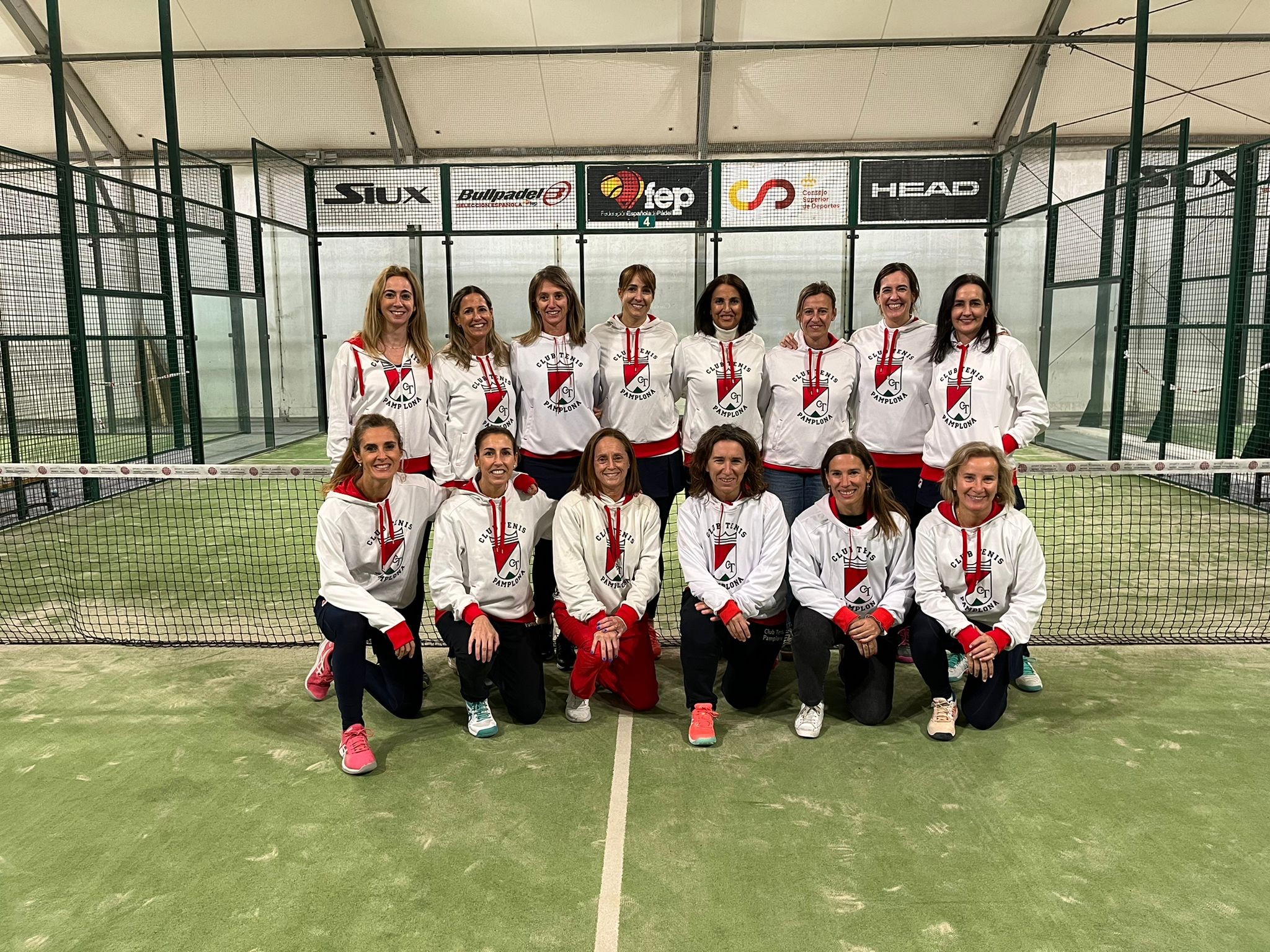 El Club Tenis Pamplona, Campeón de España de Tercera Categoría de Veteranos